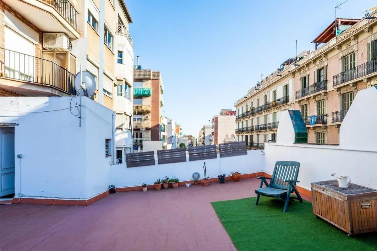 Apartament Private Terrace Attico 3Bd In Gran De Gracia Barcelona 0*,  Hiszpania